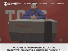 Tablet Screenshot of jaylane.com